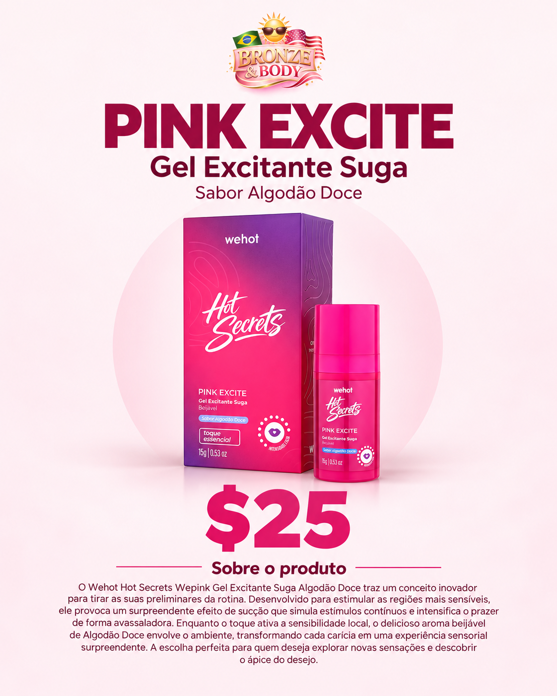 WE HOT - GEL EXCITANTE SUGA